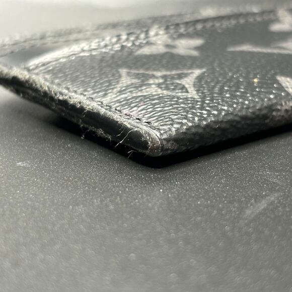 LOUIS VUITTON Card Holder Monogram Eclipse TS0128 Preowned - Picture 6 of 8